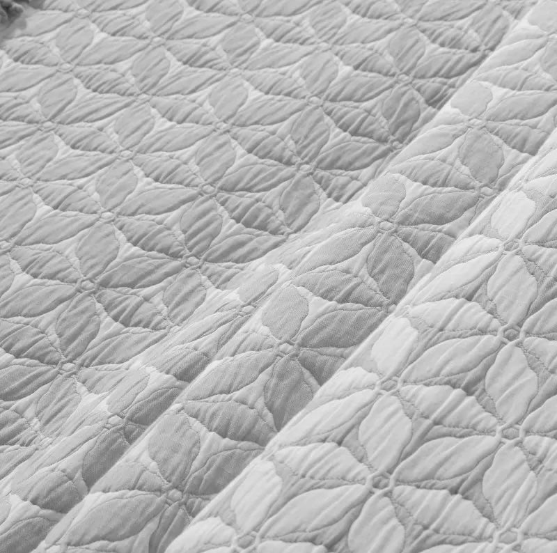 Couvre-Lit Jacquard MALTES Gris