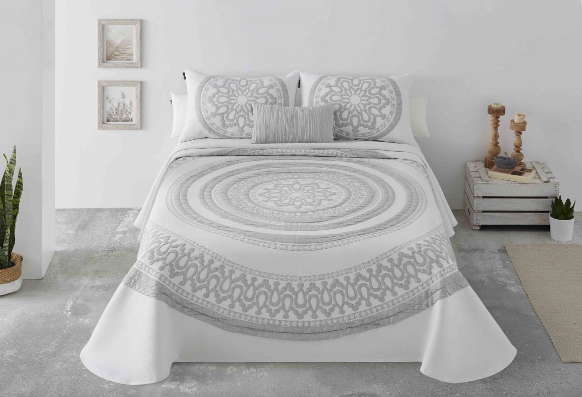 Ensemble Complet Jacquard HOOP CHIC Gris