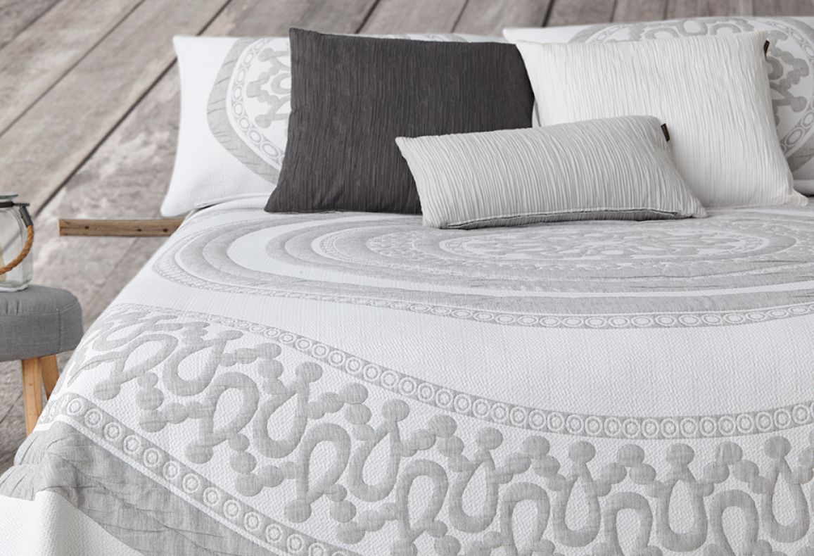 Ensemble Complet Jacquard HOOP CHIC Gris