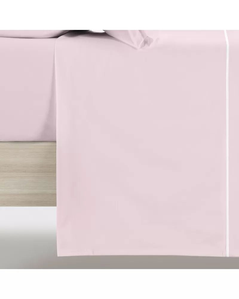 Parure de Draps Unis Rose
