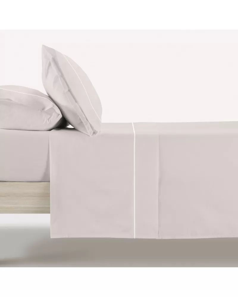 Parure de Draps Unis Beige