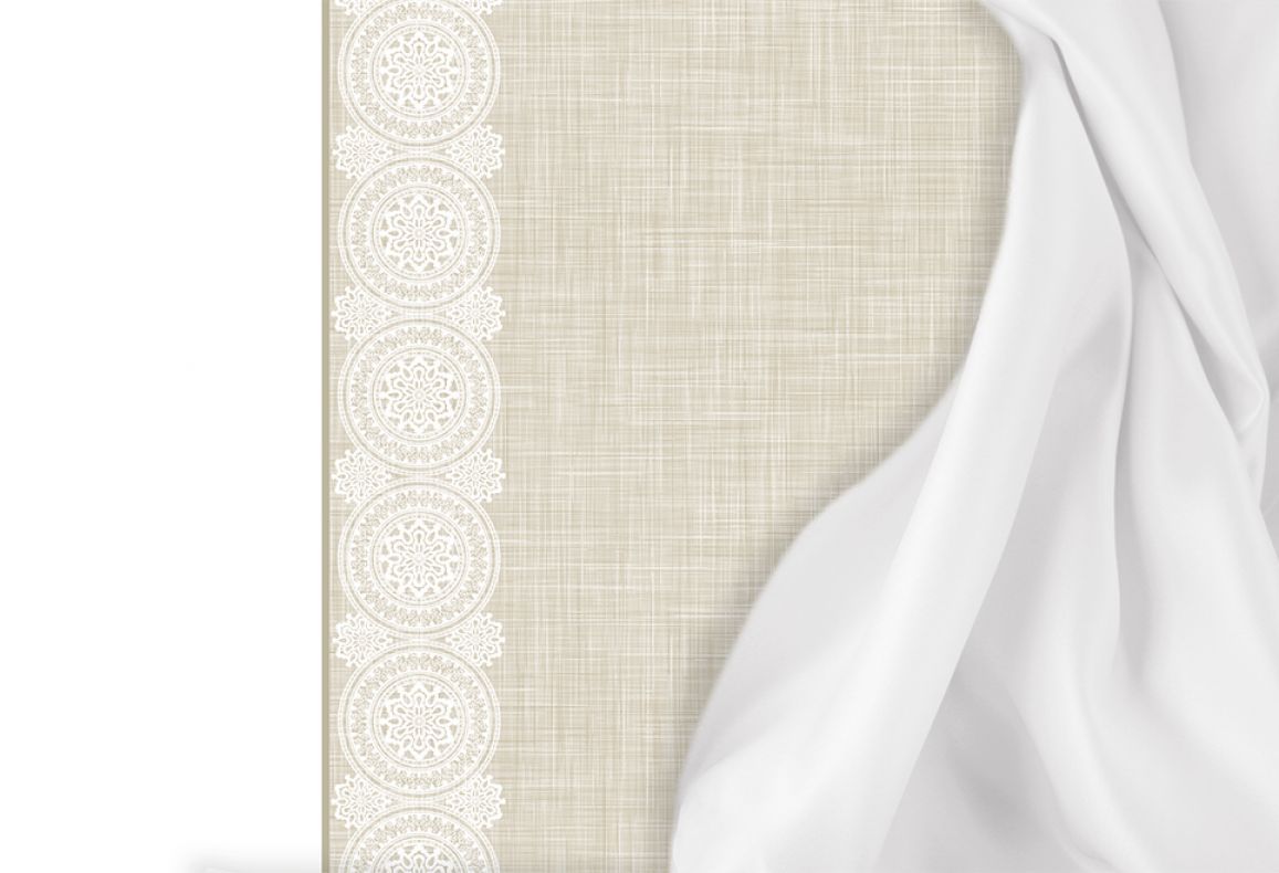 Ensemble Complet Jacquard HOOP CHIC Beige