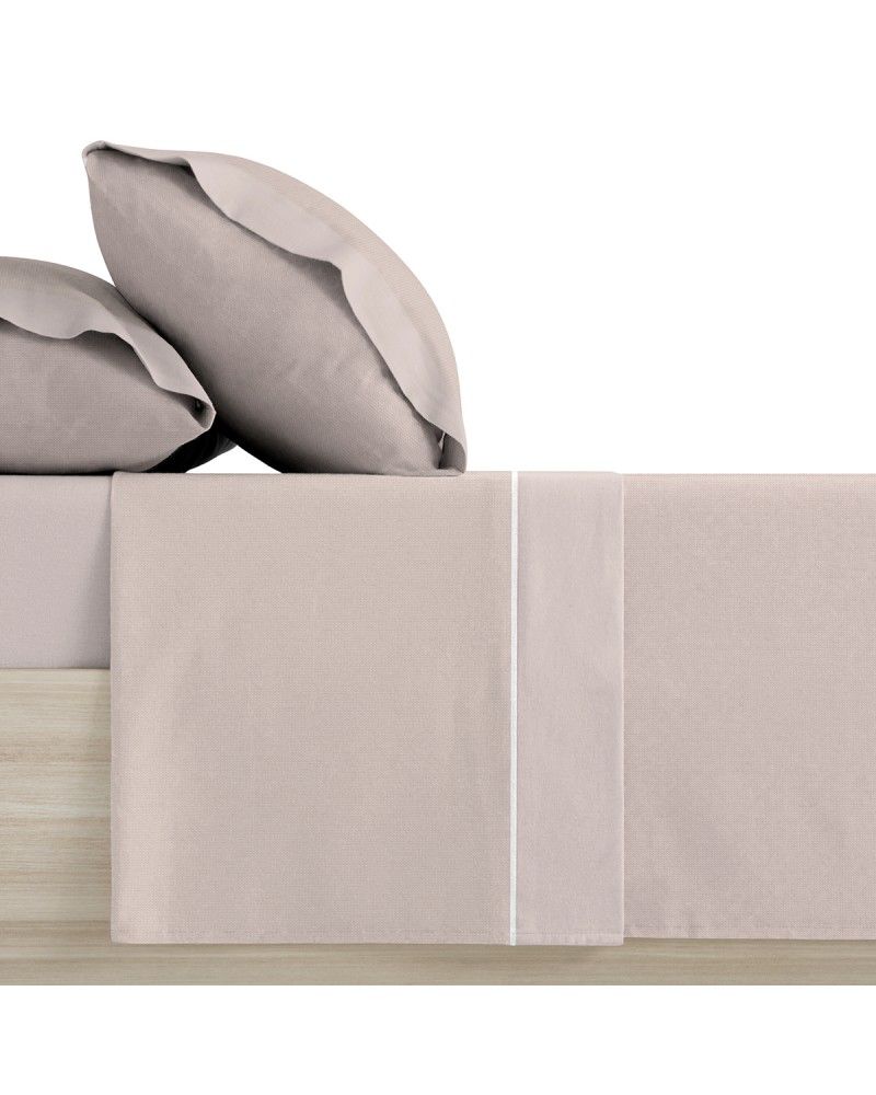 Parure De Draps Hiver En Flanelle De Coton Uni