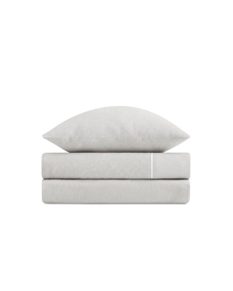 Parure De Draps Hiver En Flanelle De Coton Uni