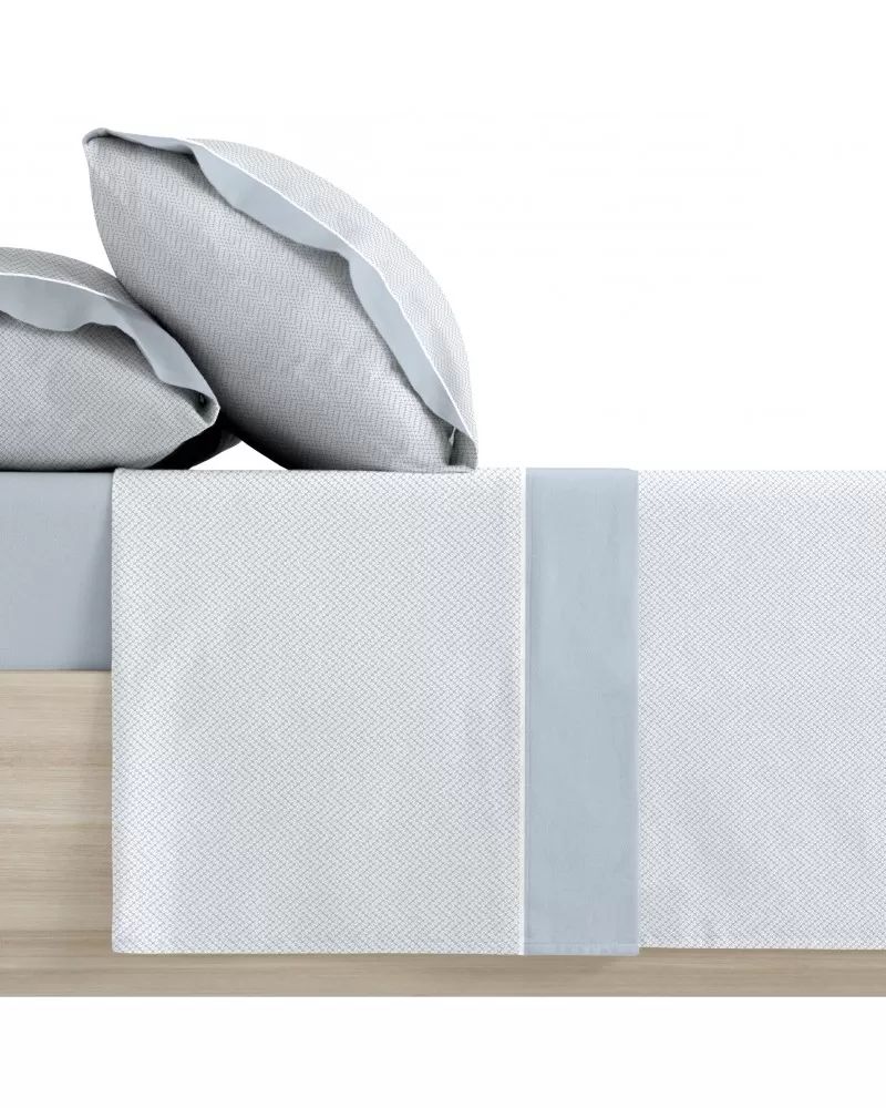 Parure De Draps Hiver En Flanelle De Coton Zigzag
