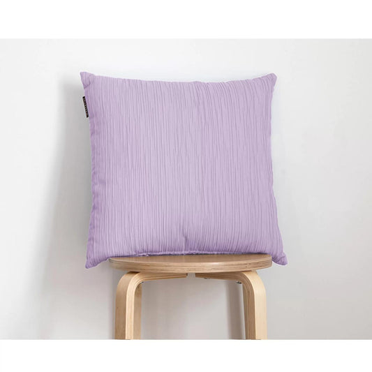 Coussin Jacquard Gaufré LILAC
