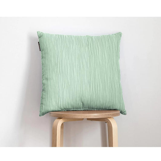 Coussin Jacquard Gaufré AQUAMARINE