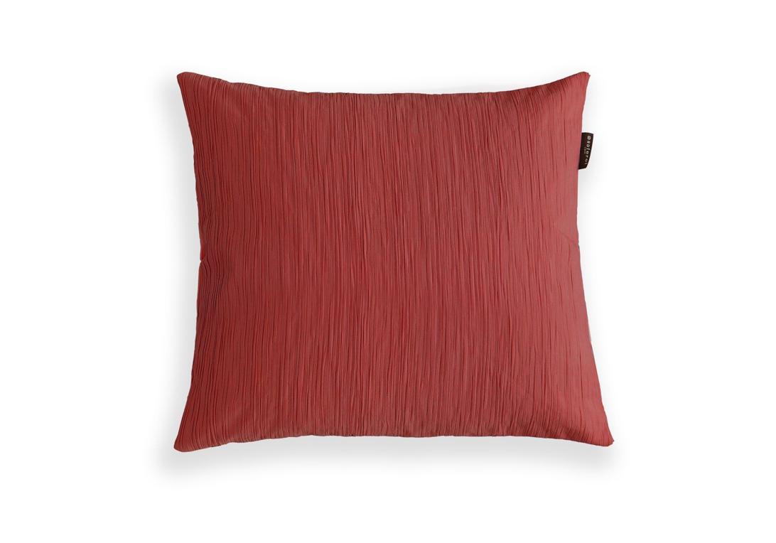 Coussin Jacquard Gaufré ROUGE