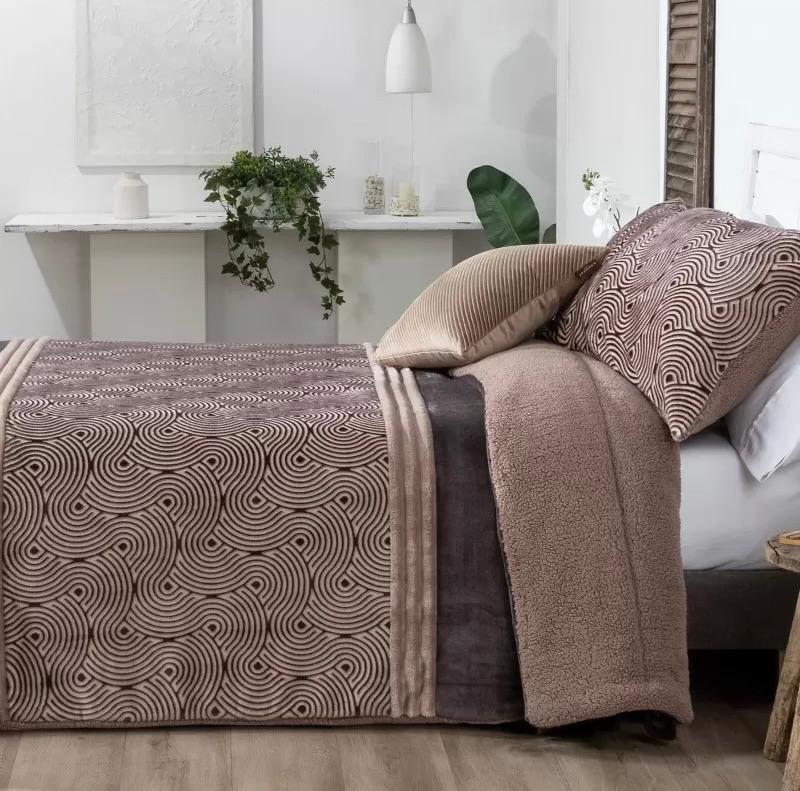 Couette Comforter DOKO ONDAS COCOA