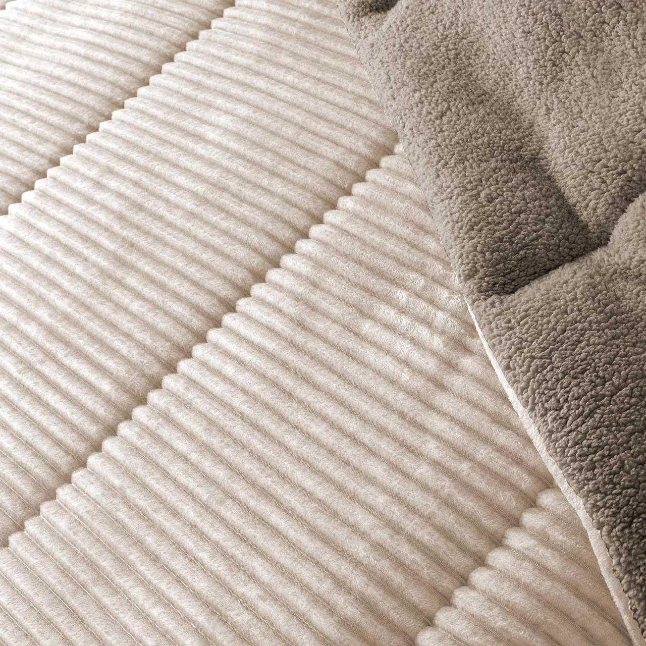 Couette Comforter à Rayures LINES MELANGE Beige