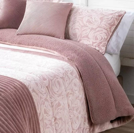 Couette Comforter DOKO FLORES ROSA