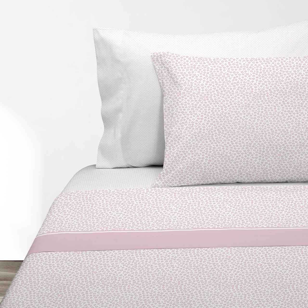 Parure de draps Imprimés SUMMER Rose