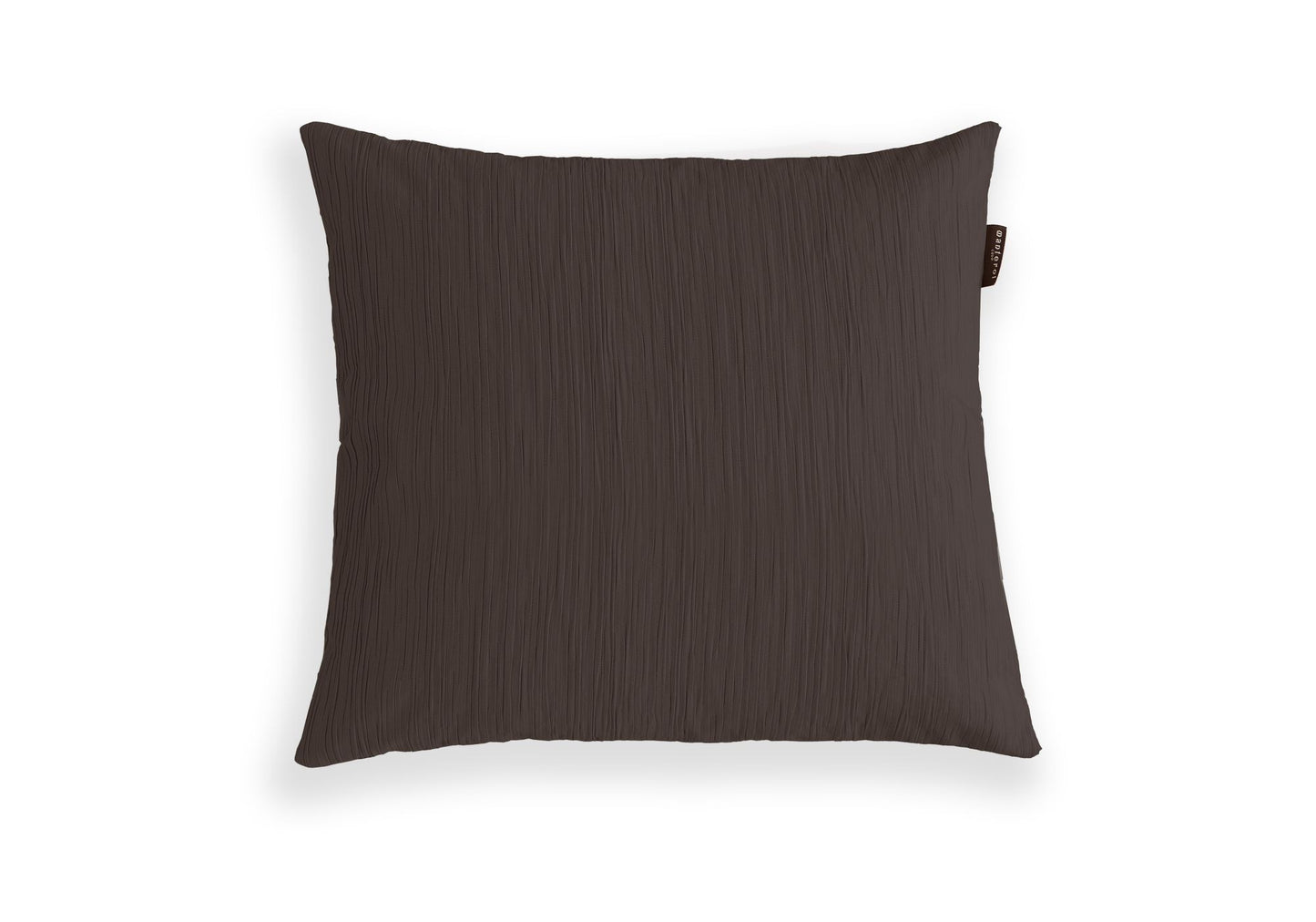 Coussin Jacquard Gaufré MARRON