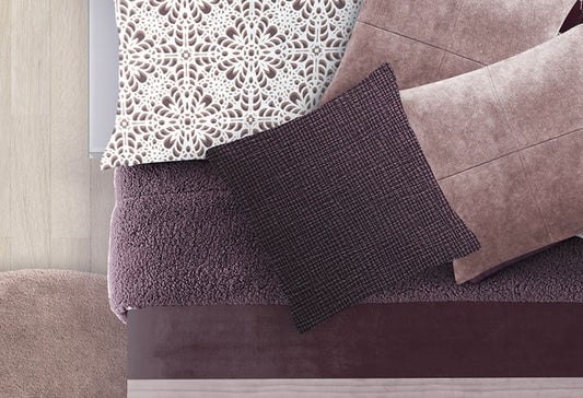 Couette Comforter DOKO BURGUNDY