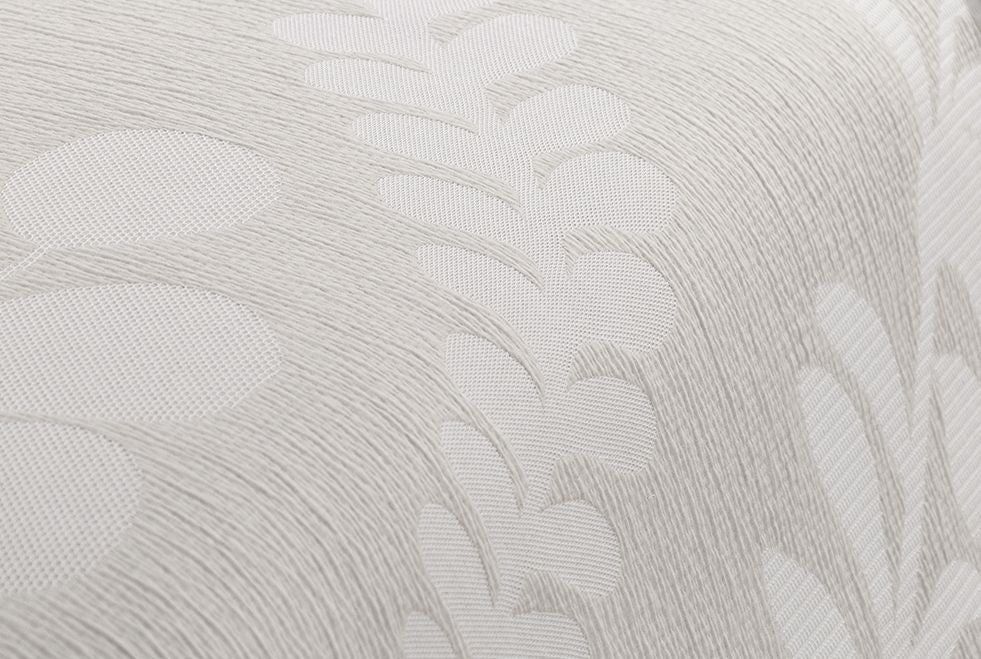 Parure de lit Jacquard en Coton HELECHO Beige