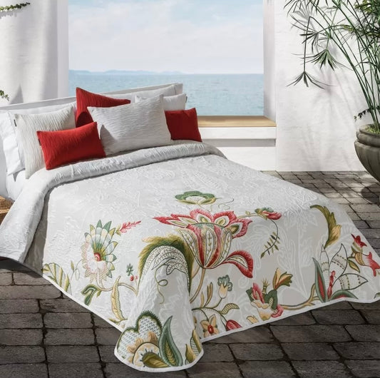 Couvre-Lit Jacquard BOMBAY