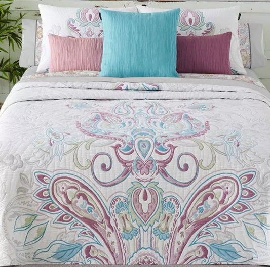 Parure de lit Jacquard en Coton PAISLEY