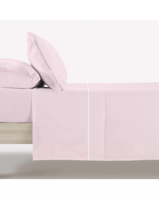 Parure de Draps Unis Rose