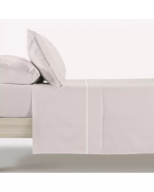 Parure de Draps Unis Beige