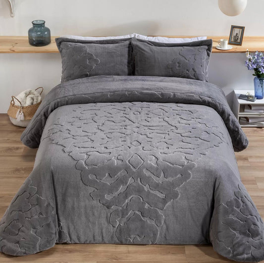 Couette en Fourrure à Motif Tribal ANAKA