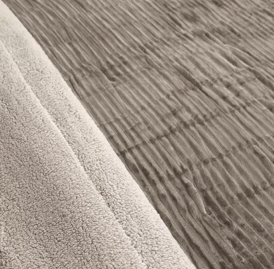 Couette Comforter Ondulée MOSAIC SPECIAL CAMEL