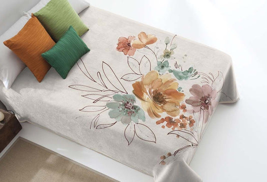 Couverture Veloutée FLORES